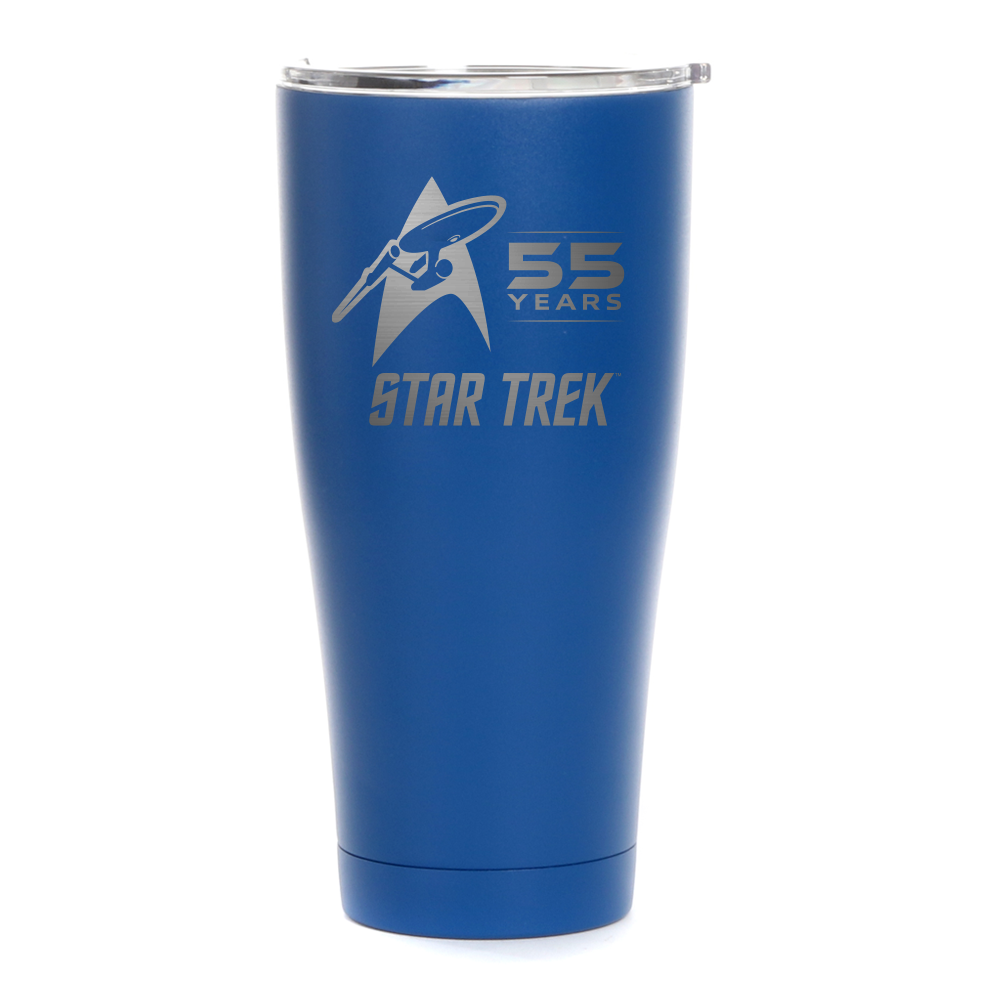 Star Trek 55th Anniversary Laser Engraved SIC Tumbler