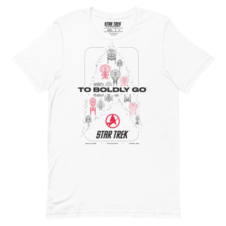 Star Trek To Boldly Go Short Sleeve T-Shirt