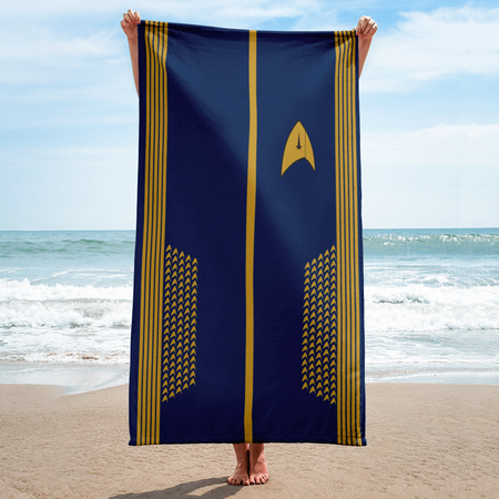 Star Trek: Discovery Command Uniform Beach Towel