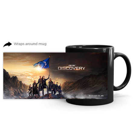 Star Trek: Discovery Season 3 Keyart Black Mug