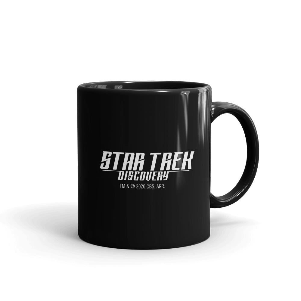 Star Trek: Discovery Season 3 United Federation of Planets Flag Black Mug