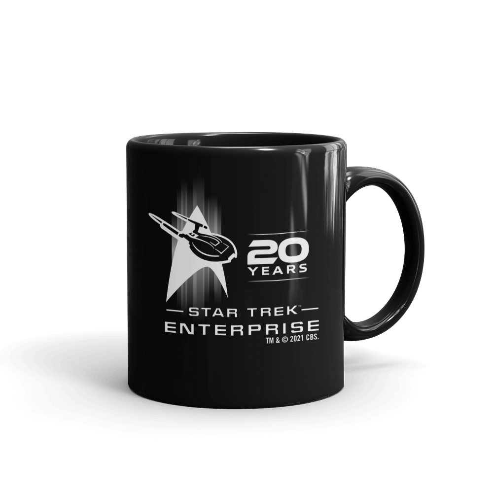 Star Trek: Enterprise 20th Anniversary White Mug