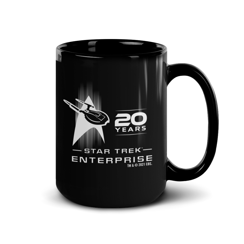 Star Trek: Enterprise 20th Anniversary White Mug