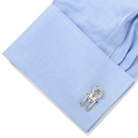 Star Trek Enterprise Blue Print Cufflinks