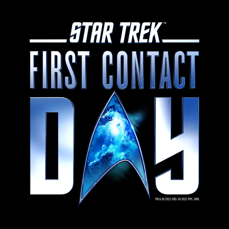 Star Trek: First Contact Nebula Logo Adult Short Sleeve T-Shirt