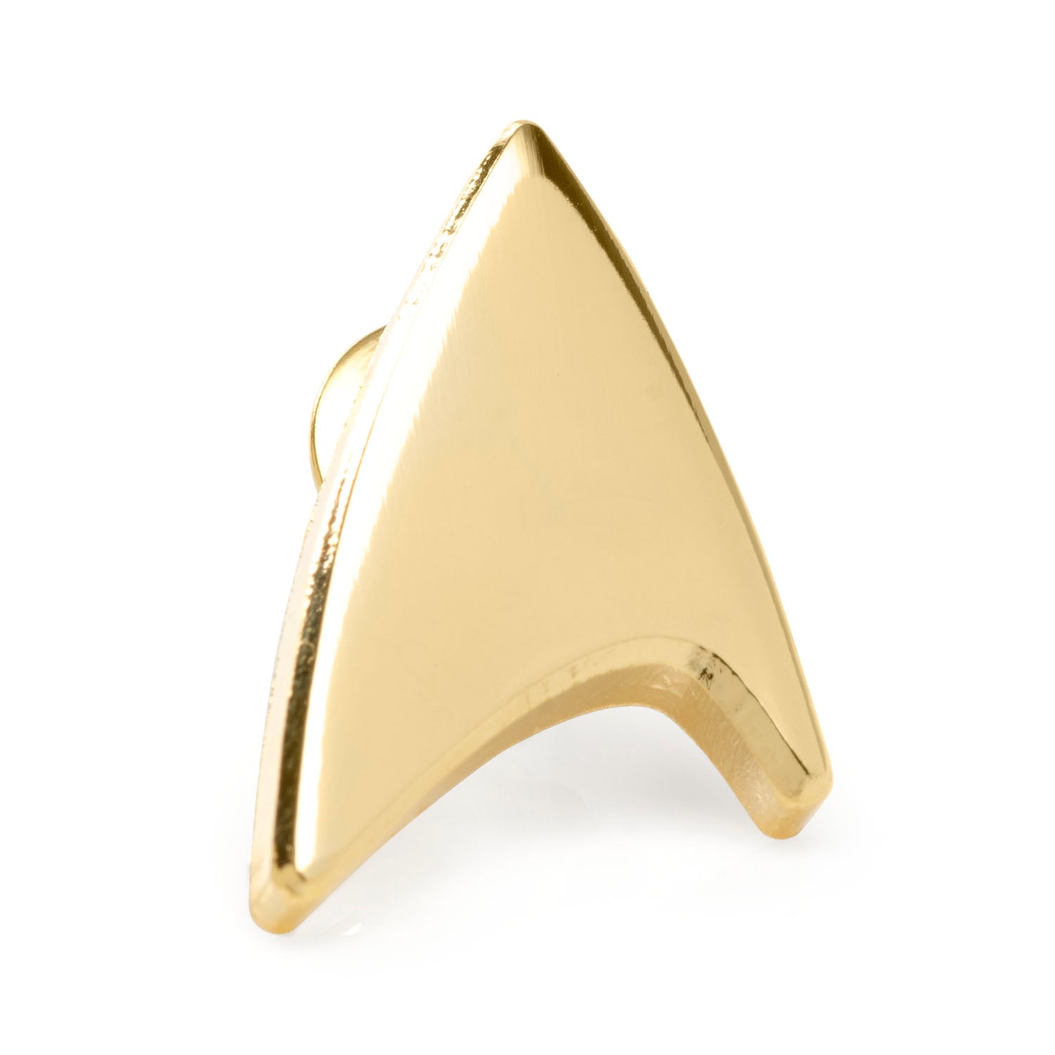 Star Trek Gold Delta Shield Lapel Pin