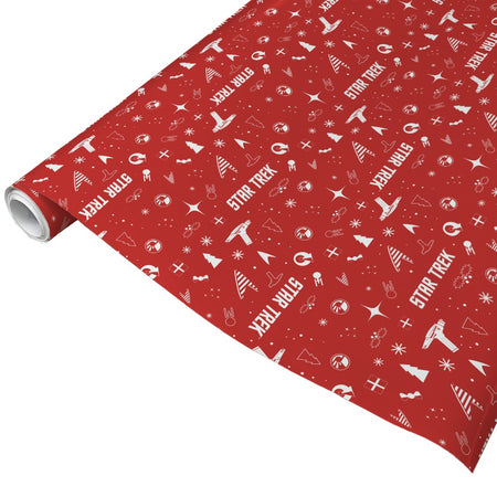 Star Trek Holiday Icons Wrapping Paper