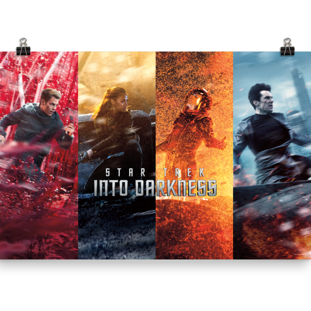 Star Trek XII: Into Darkness Premium Satin Poster