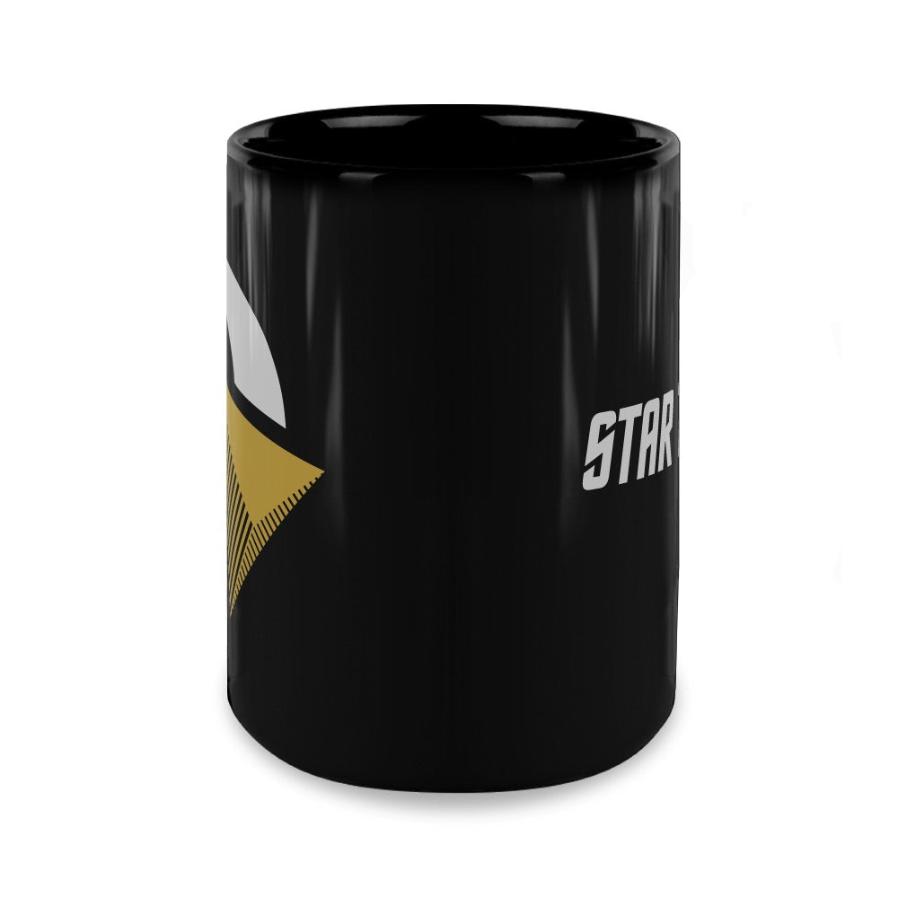 Star Trek: IDIC Symbol Black Mug