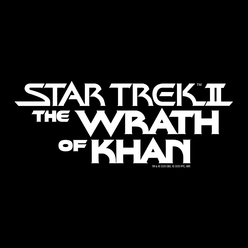 Star Trek II: The Wrath of Khan Logo Adult Short Sleeve Shirt