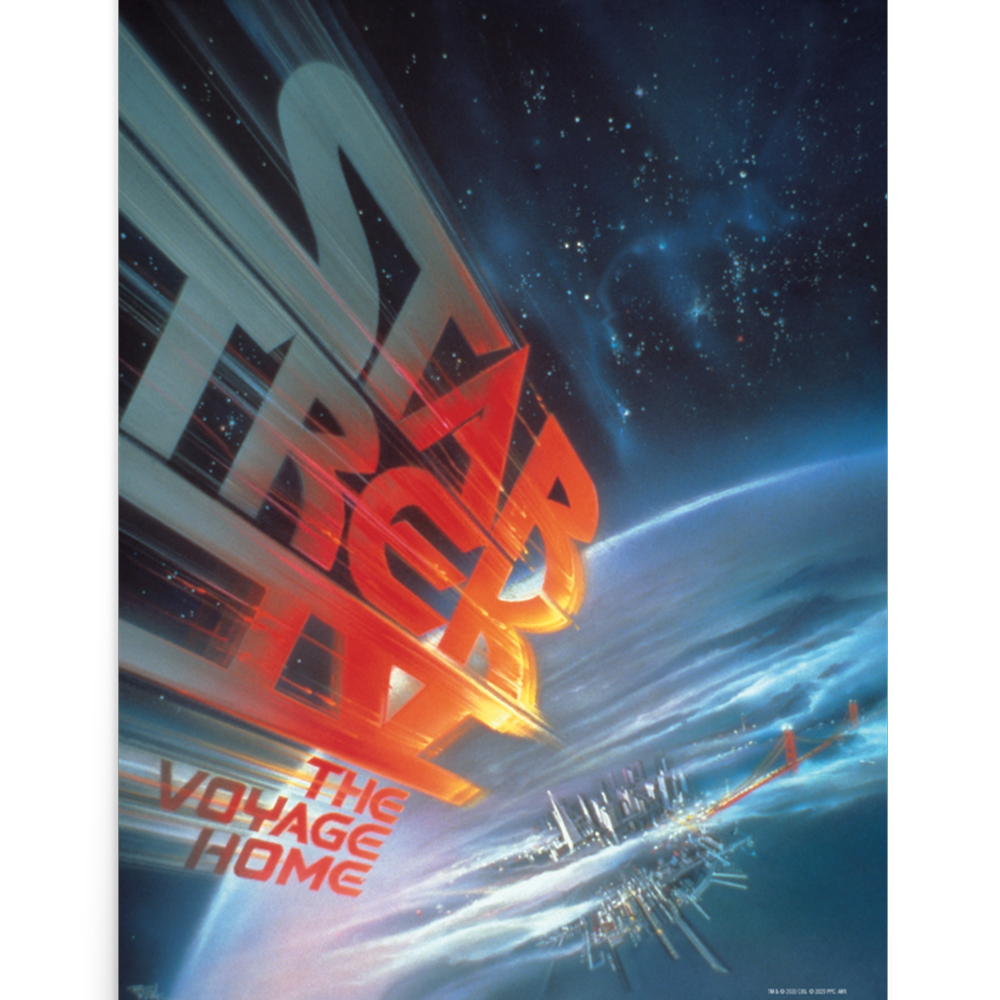 Star Trek IV: The Voyage Home Premium Satin Poster