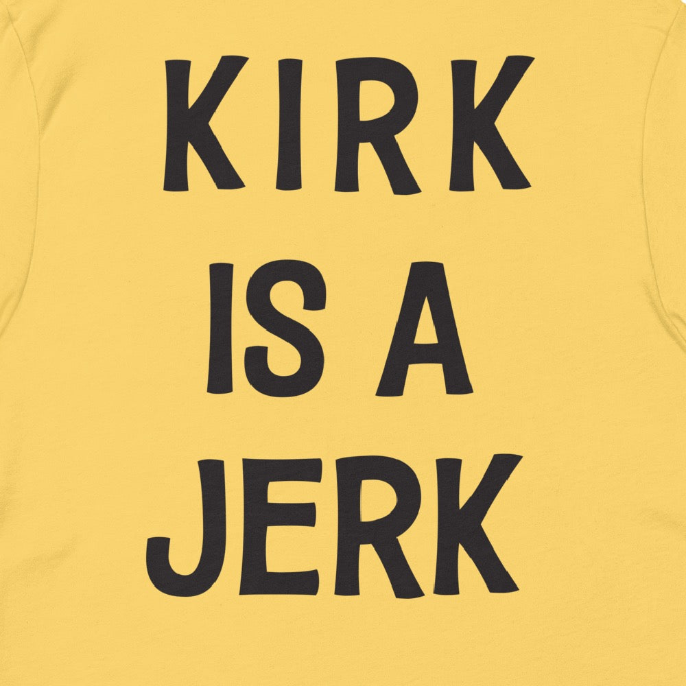 Star Trek: The Animated Series Kirk Is a Jerk T-Shirt