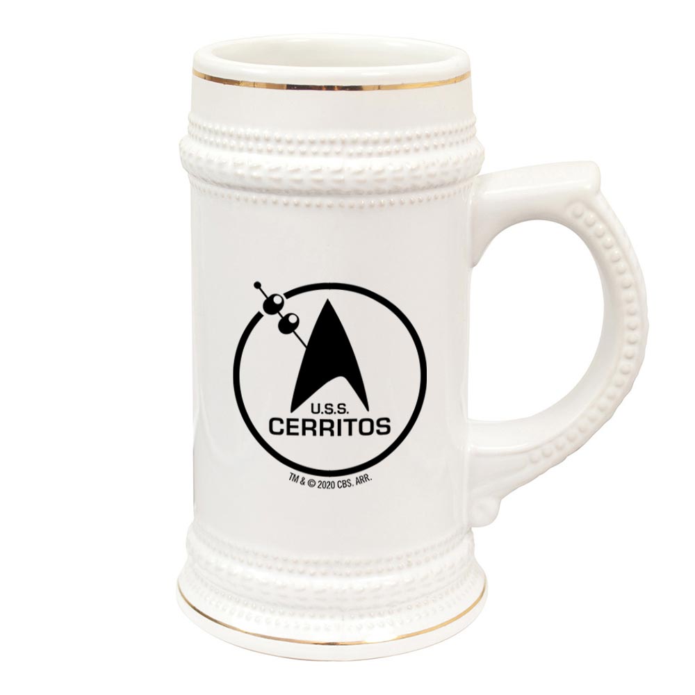 Star Trek: Lower Decks Cerritos Bar Logo Beer Stein