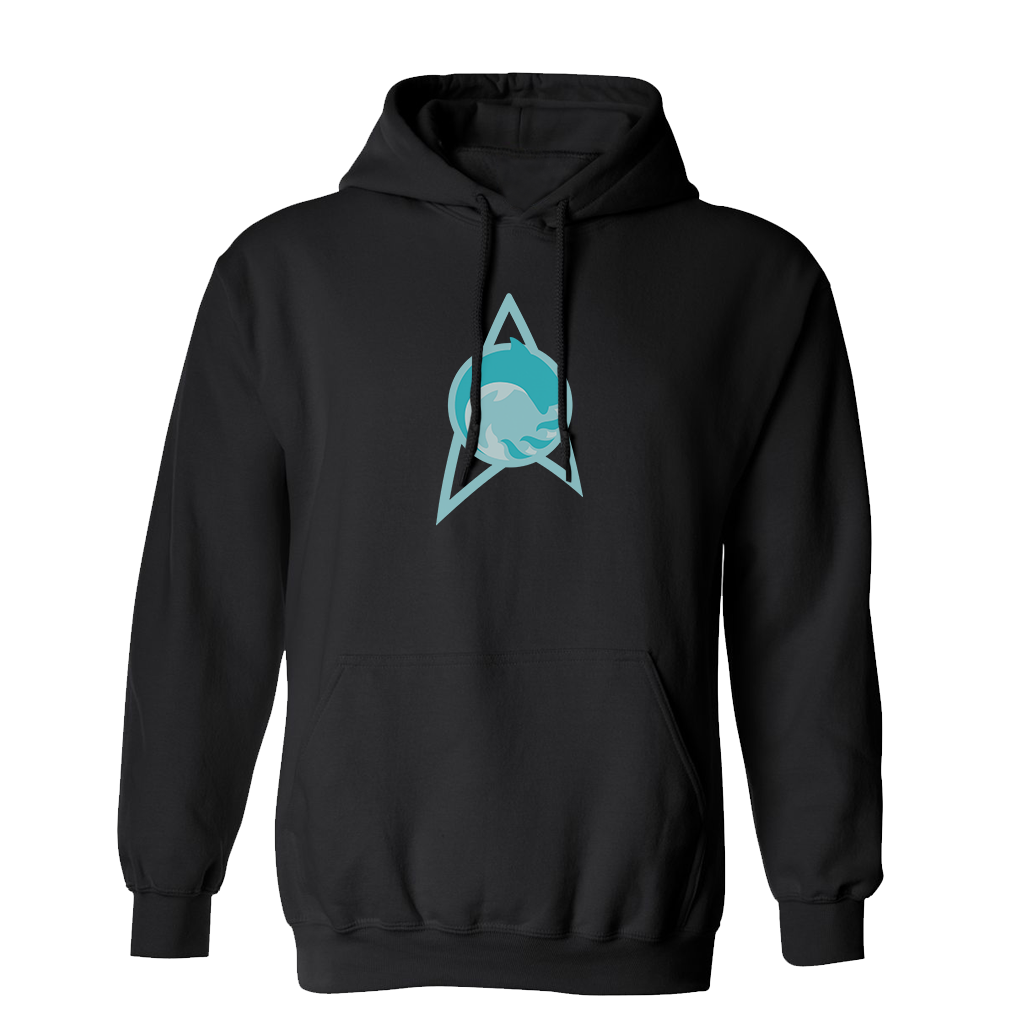 Star Trek: Lower Decks Cetacean Ops Delta Logo Fleece Hooded Sweatshirt