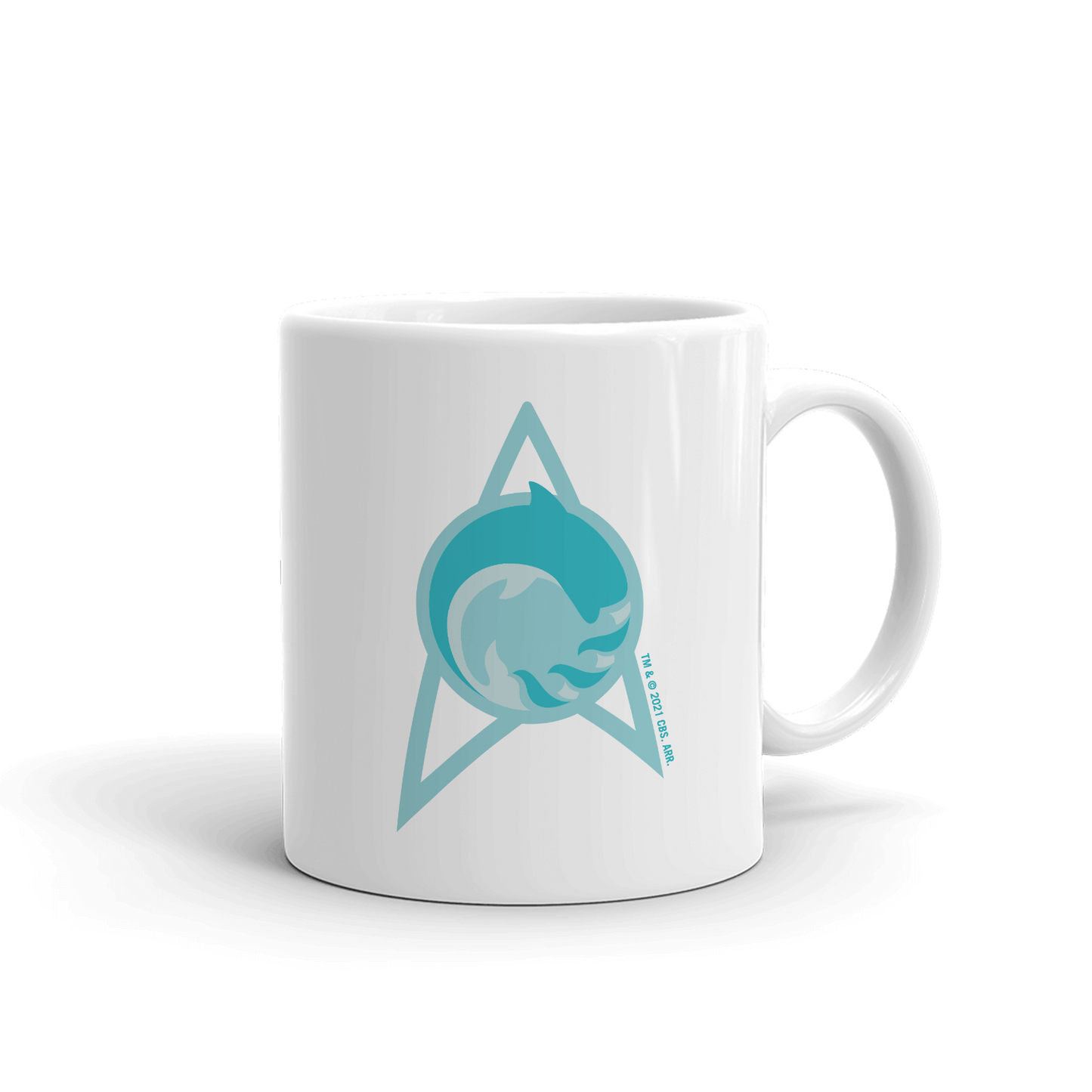 Star Trek: Lower Decks Cetacean Ops Delta Logo White Mug