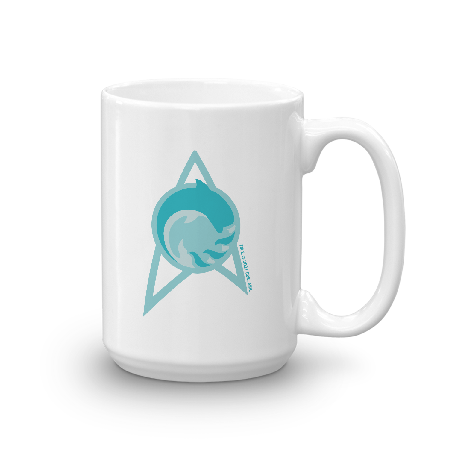 Star Trek: Lower Decks Cetacean Ops Delta Logo White Mug