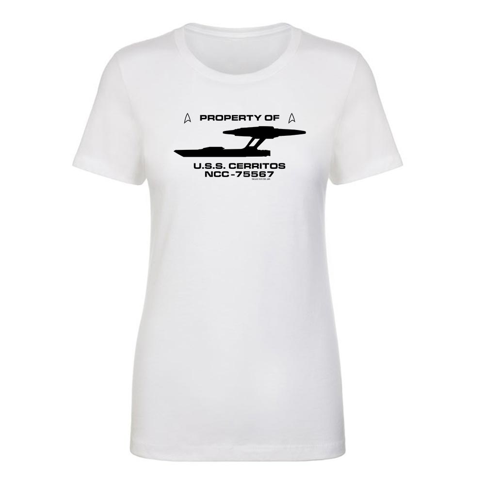 Star Trek: Lower Decks Property Of Women's Short Sleeve T-Shirt