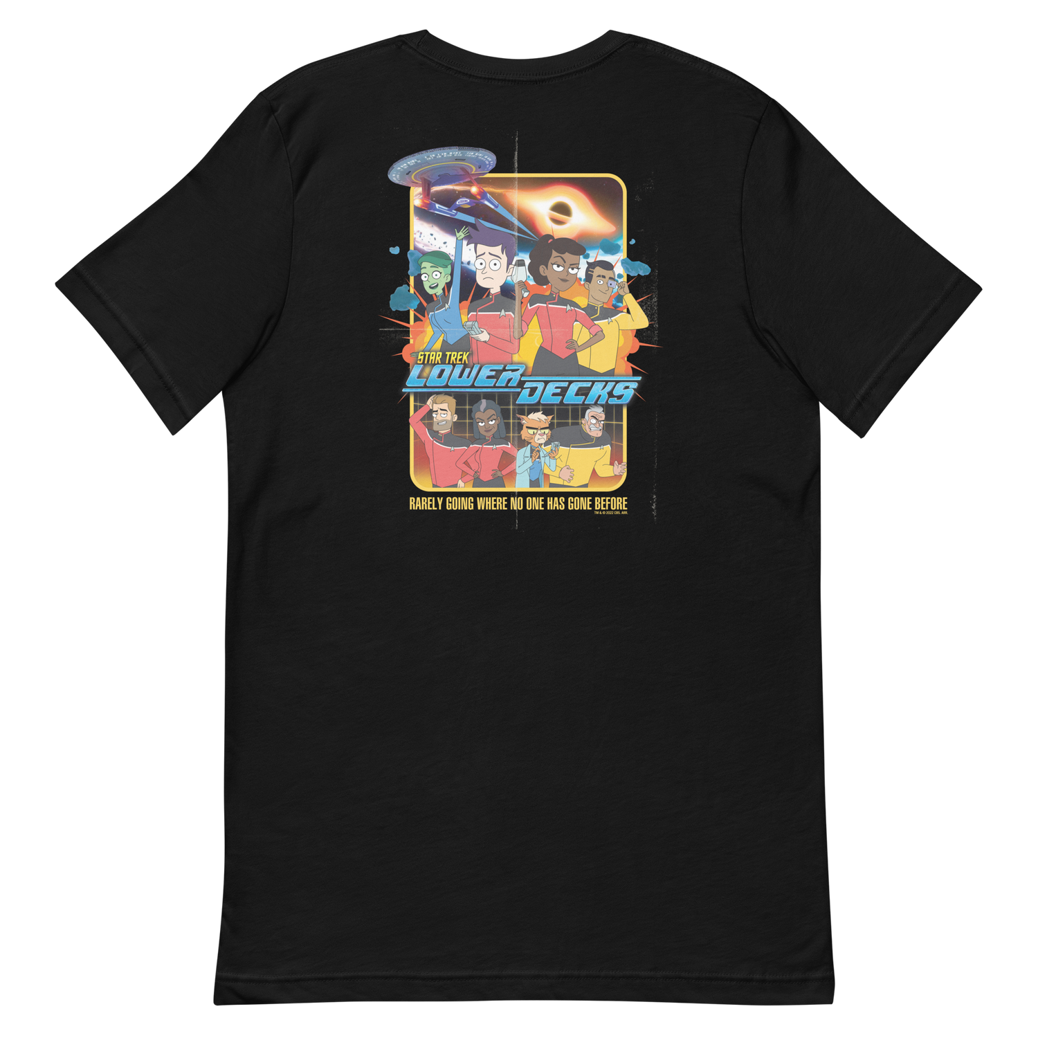 Star Trek: Lower Decks Rarely Going Where No One Has Gone Before Unisex Premium T-Shirt