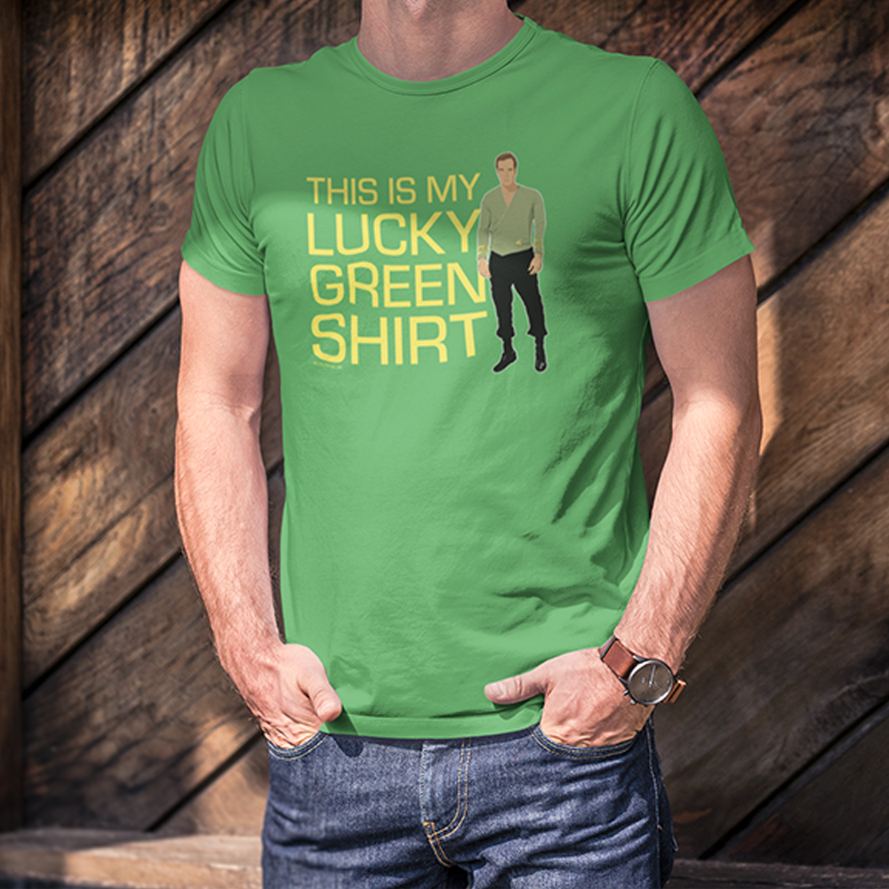 Star Trek: The Original Series Lucky Green Shirt Adult Short Sleeve T-Shirt