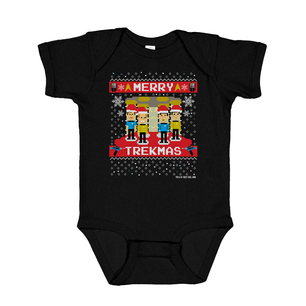 Star Trek: The Original Series Merry Trekmas Baby Bodysuit