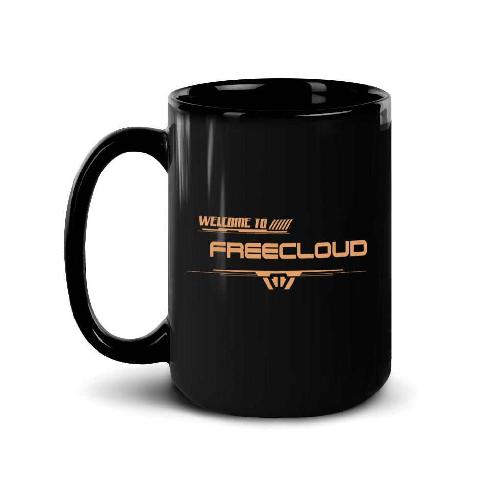 Star Trek: Picard Freecloud Black Mug