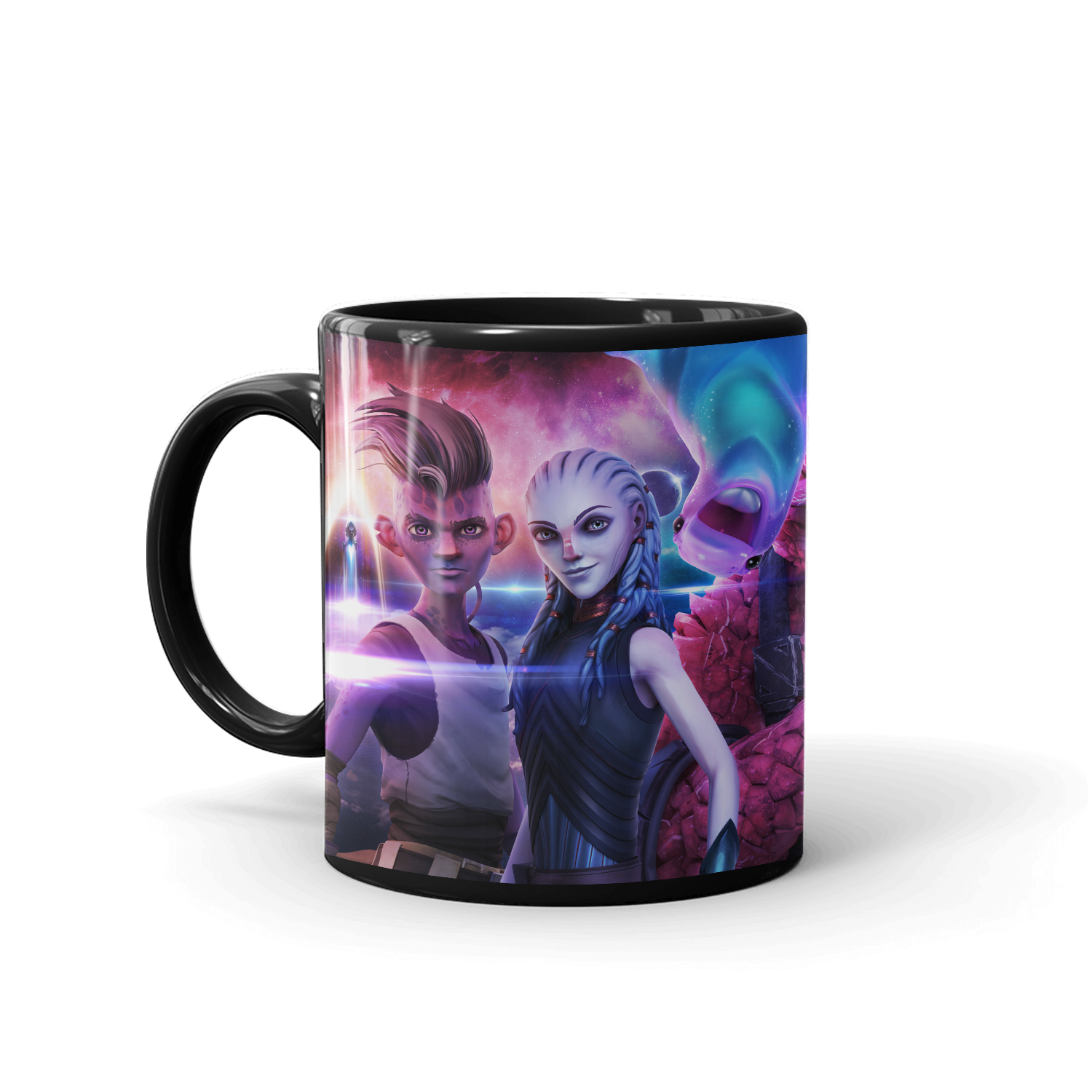 Star Trek: Prodigy Key Art 2 Black Mug