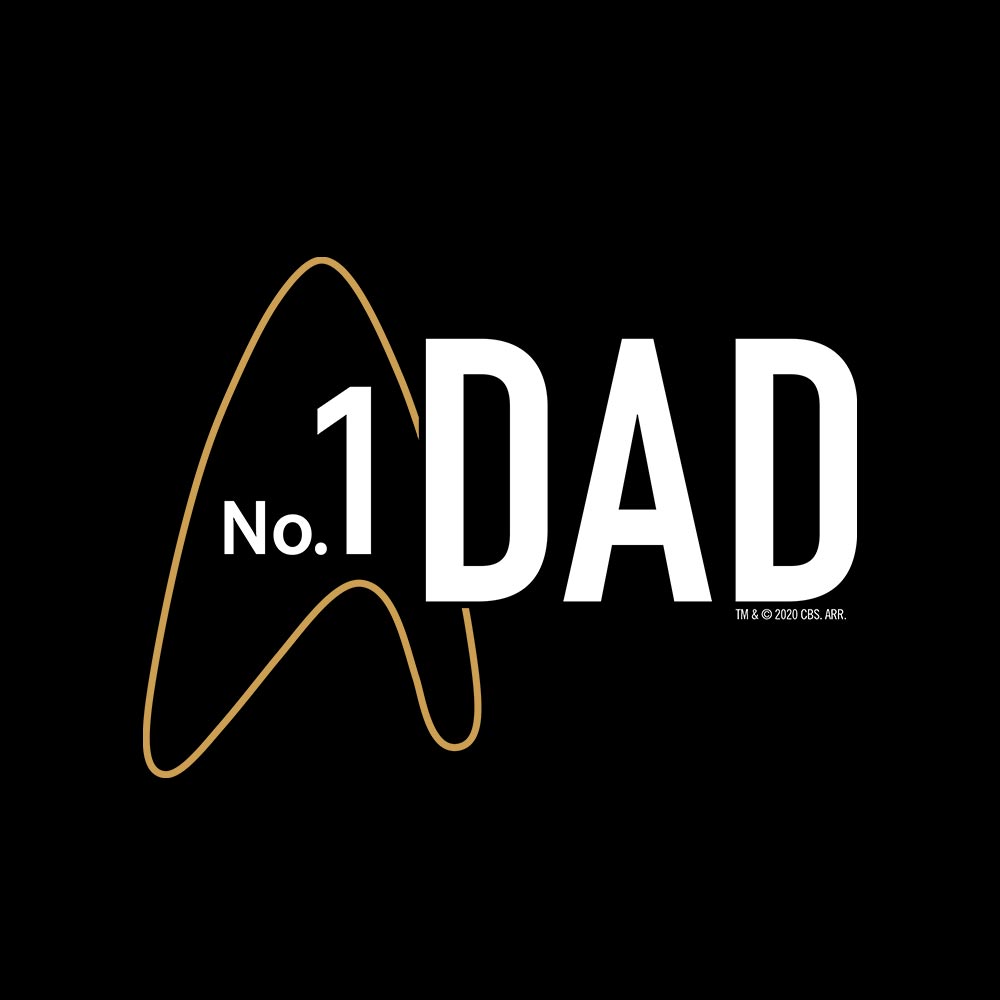 Star Trek: Picard No.1 Dad Adult Short Sleeve T-Shirt