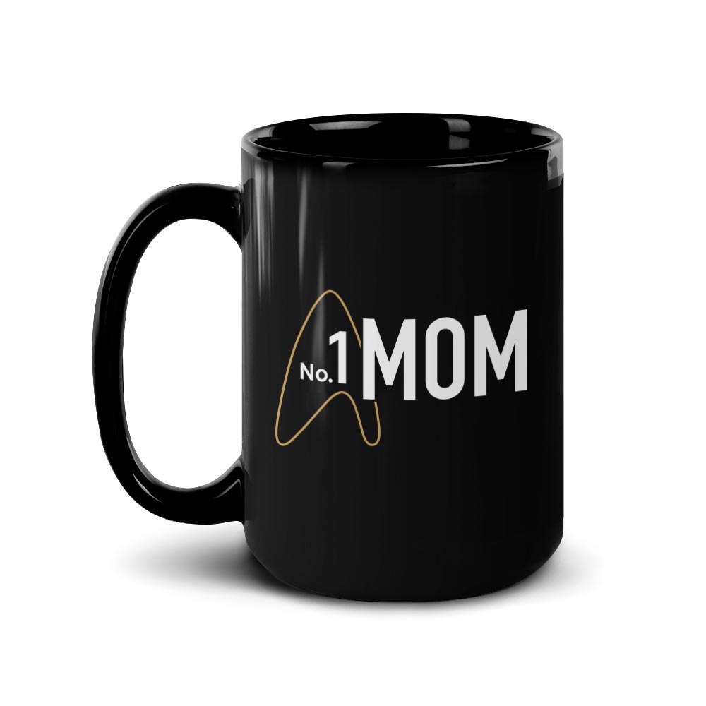 Star Trek: Picard No.1 Mom Black Mug