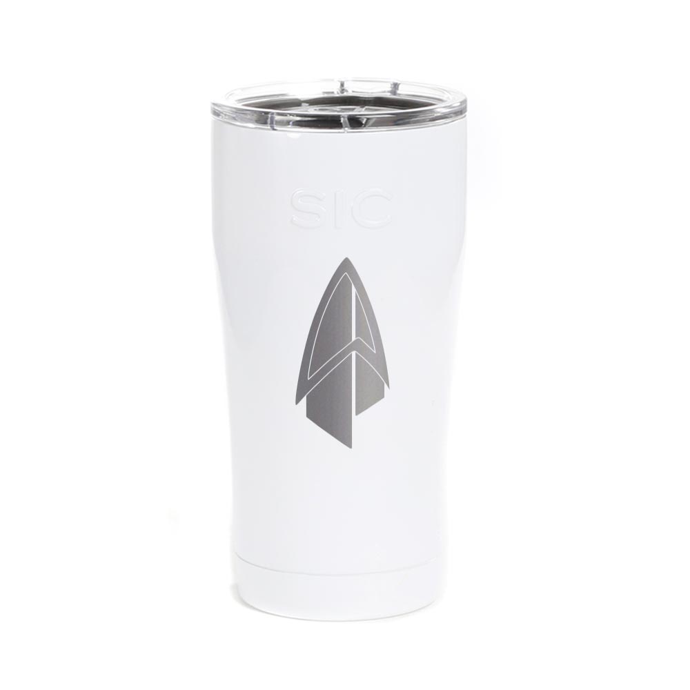 Star Trek: Picard Starfleet Badge Laser Engraved SIC Tumbler