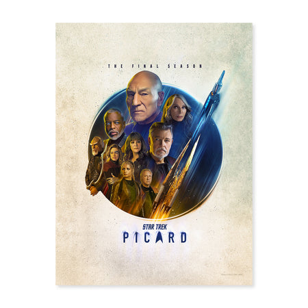 Star Trek: Picard Season 3 Cast Premium Matte Paper Poster