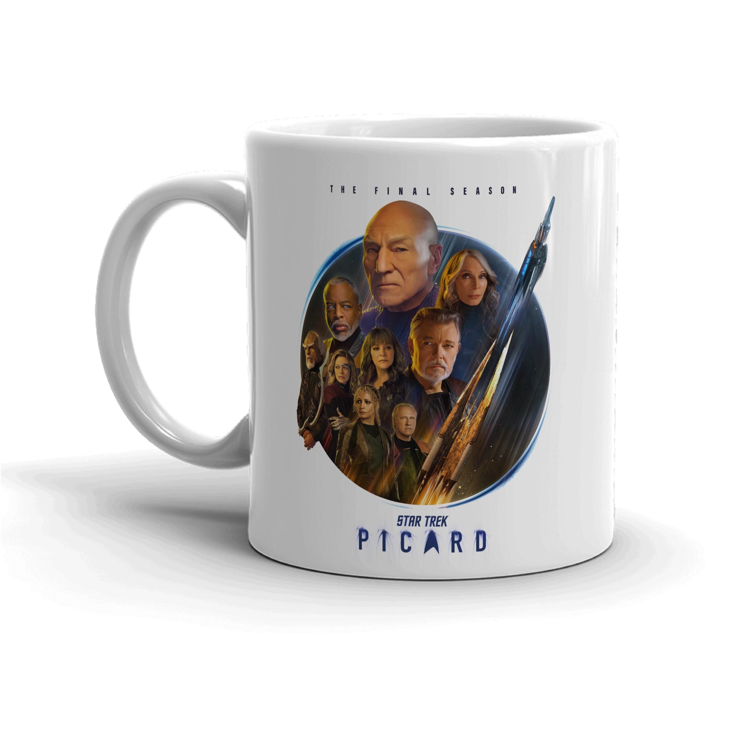 Star Trek: Picard Season 3 Cast White Mug