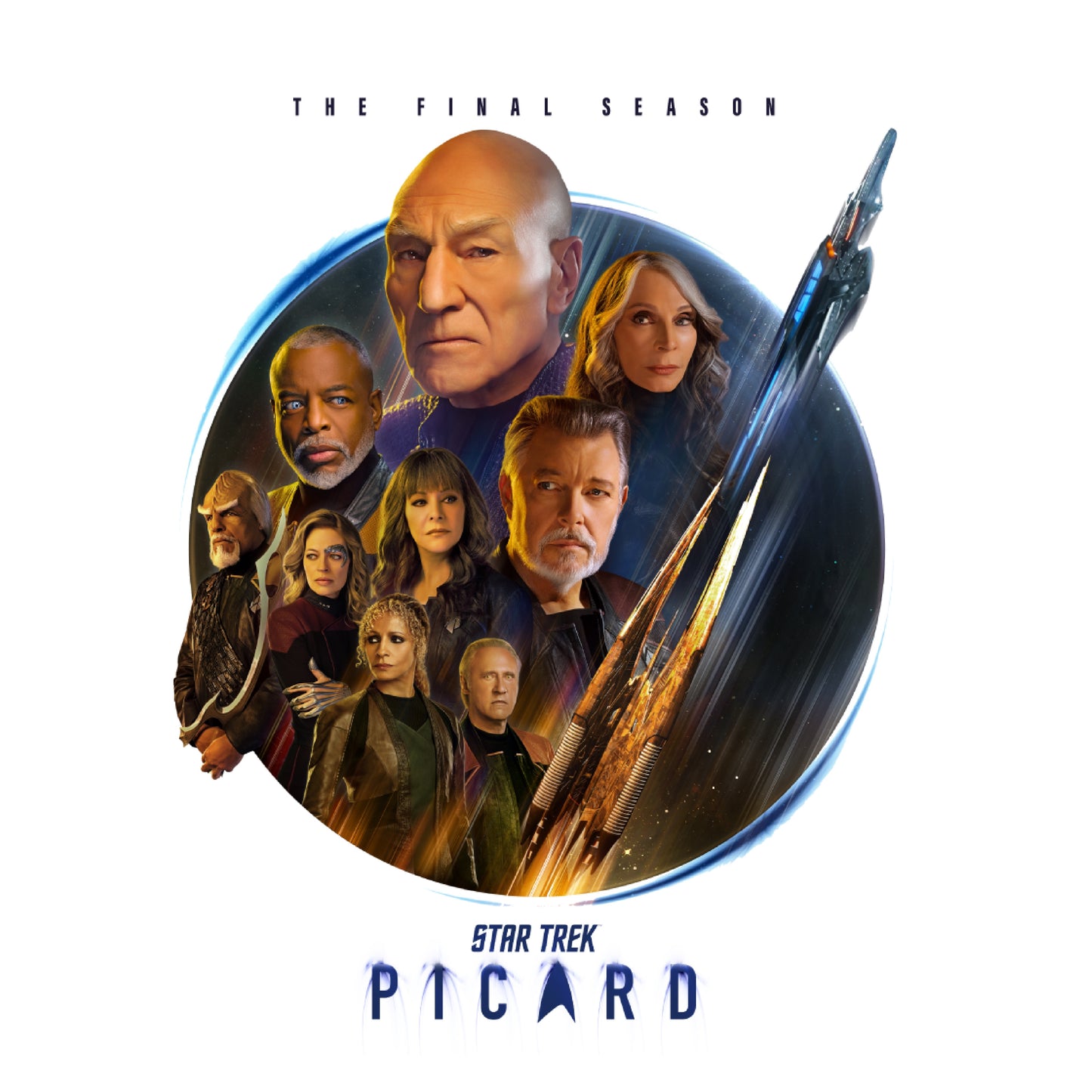 Star Trek: Picard Season 3 Cast White Mug