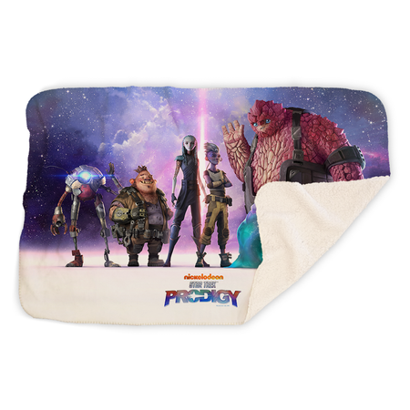 Star Trek: Prodigy Key Art Sherpa Blanket