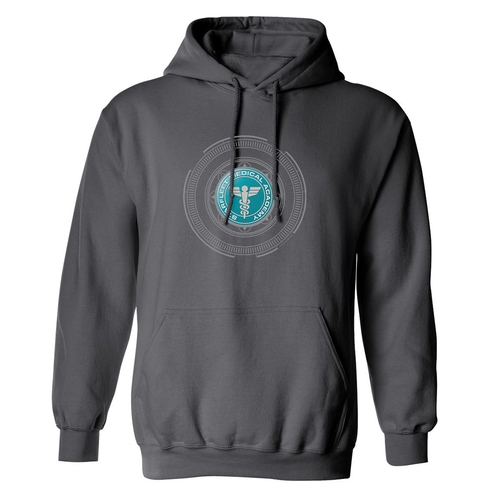 Star Trek: Starfleet Academy Medical Badge Fleece Hooded Sweatshirt