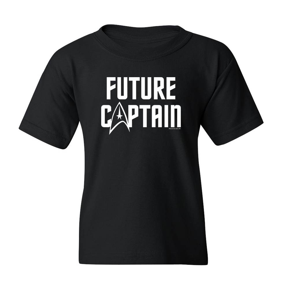 Star Trek: The Original Series Future Captain Kids Short Sleeve T-Shirt