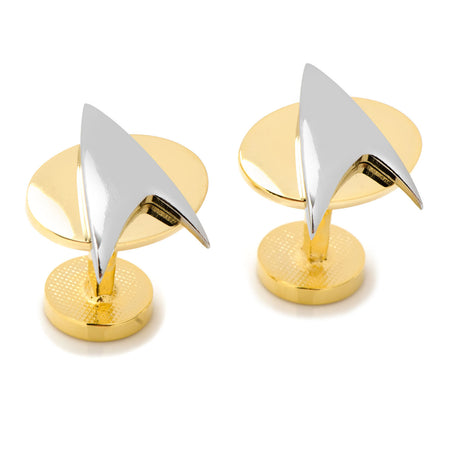 Star Trek Two Tone Delta Shield Cufflinks