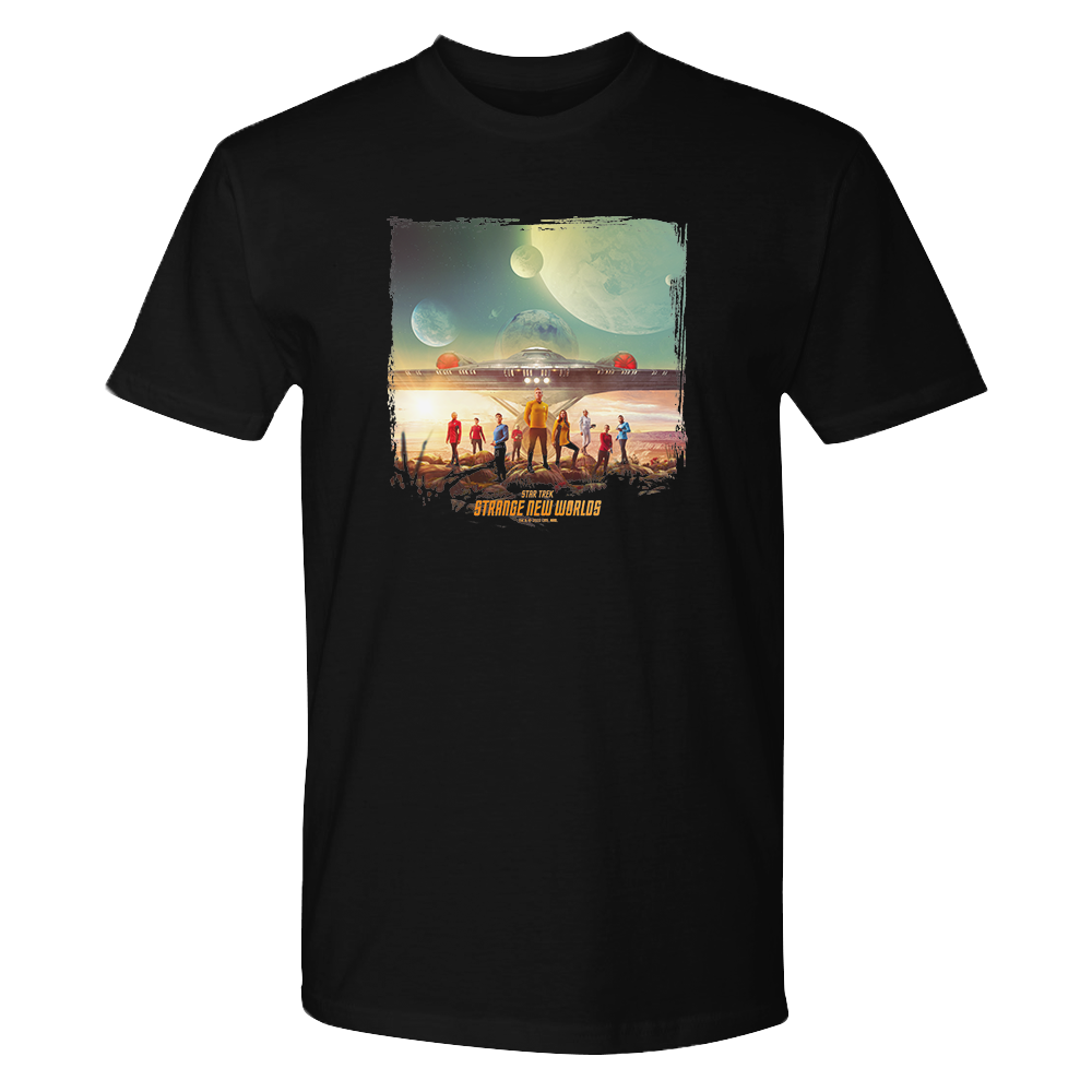 Star Trek: Strange New Worlds Landing Party Key Art T-Shirt