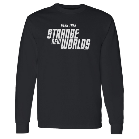 Star Trek: Strange New Worlds Logo Adult Long Sleeve T-Shirt