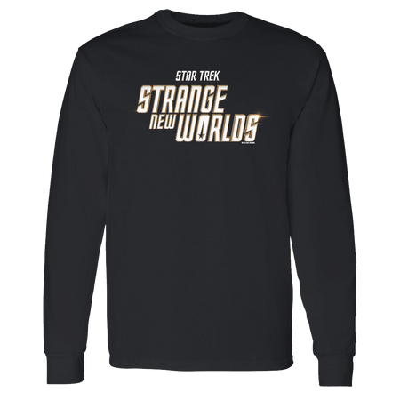 Star Trek: Strange New Worlds Flare Logo Adult Long Sleeve T-Shirt