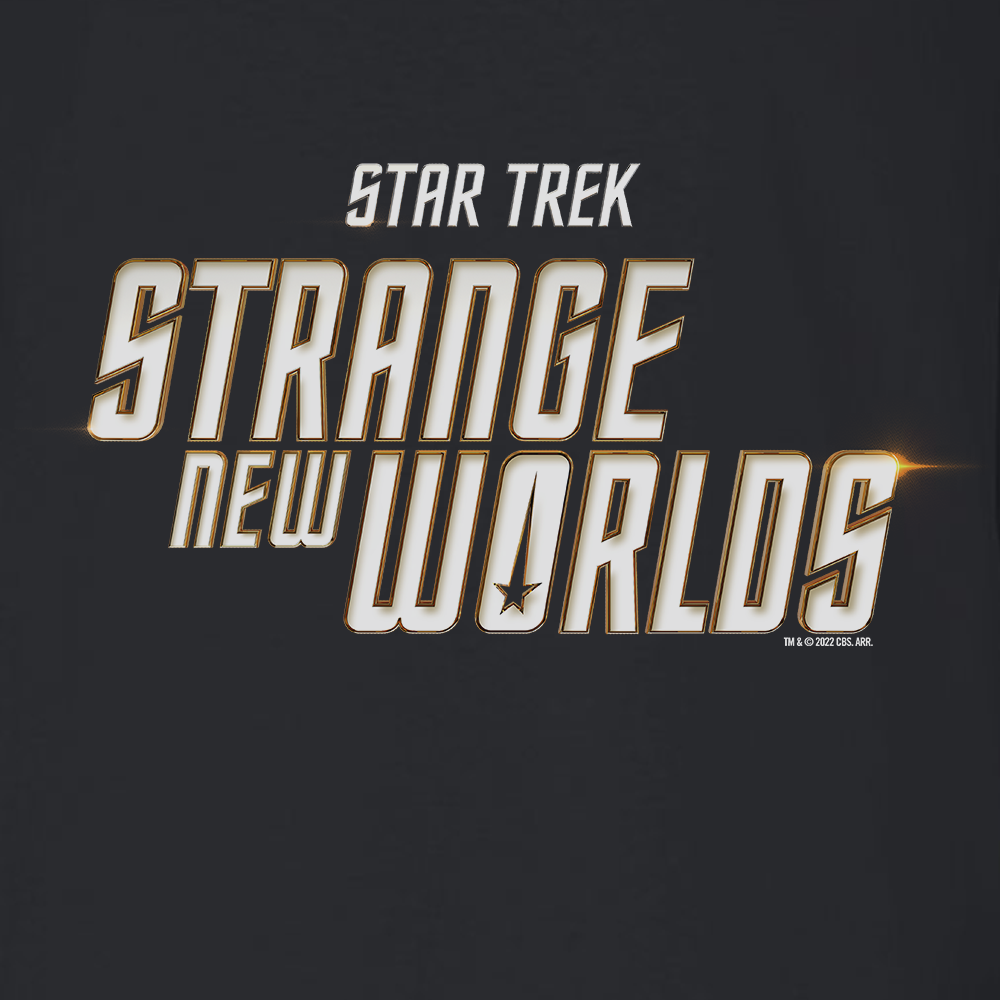 Star Trek: Strange New Worlds Flare Logo Adult Long Sleeve T-Shirt