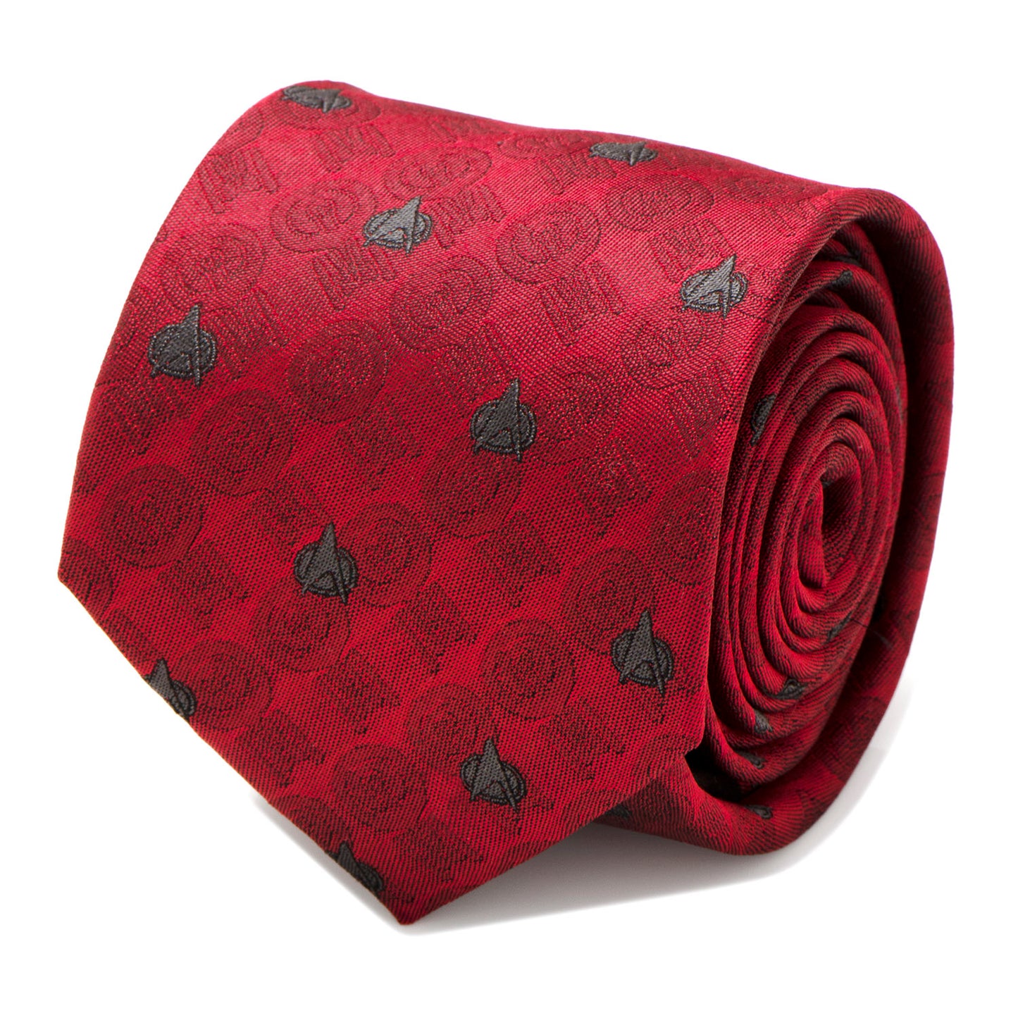 Star Trek: The Next Generation Red Delta Shield Men's Tie