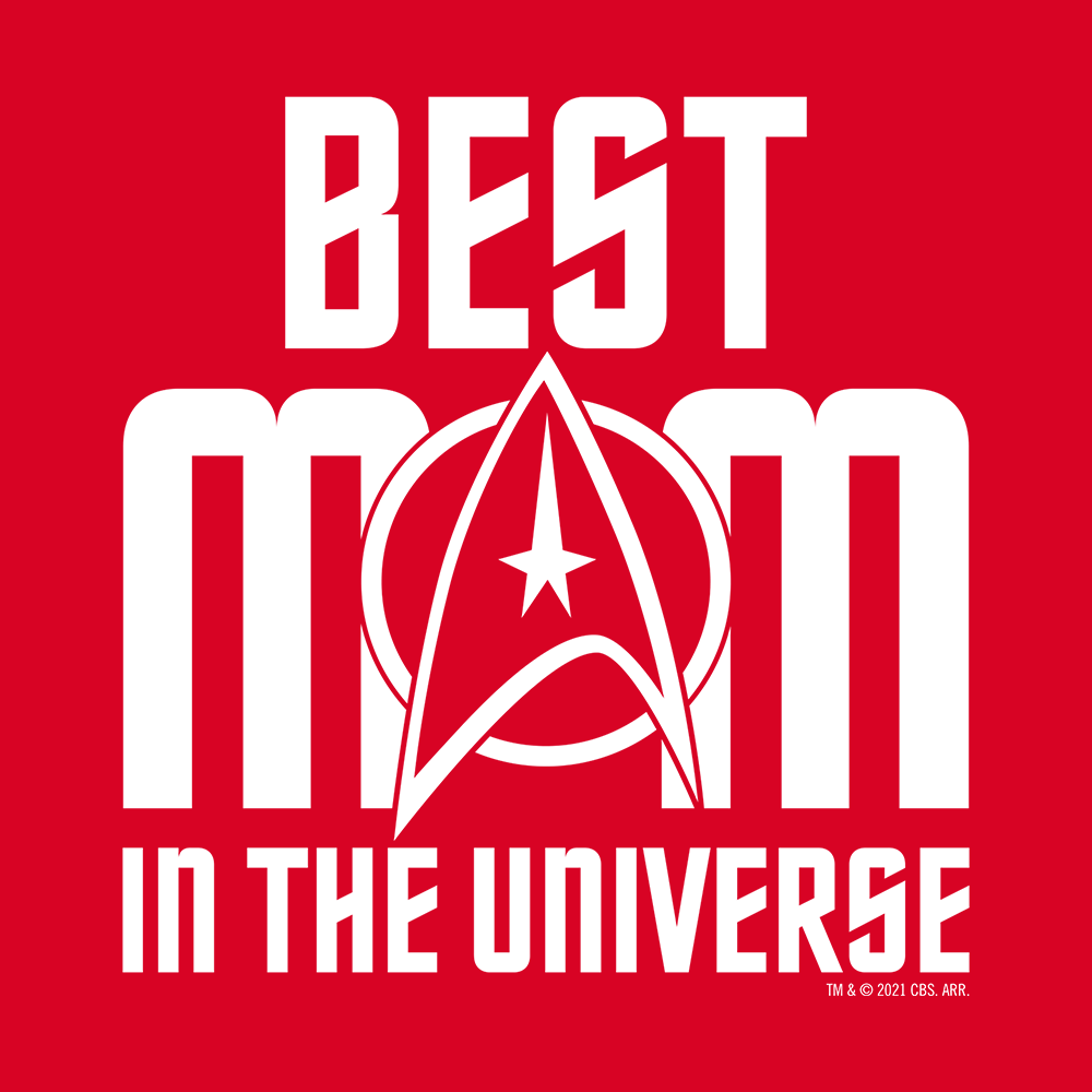 Star Trek: The Original Series Best Mom in the Universe Women's Short Sleeve T-Shirt