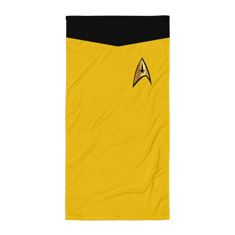 Star Trek: The Original Series Command Uniform Beach Towel