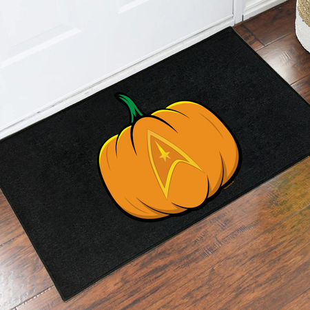 Star Trek: The Original Series Delta Pumpkin Door Mat