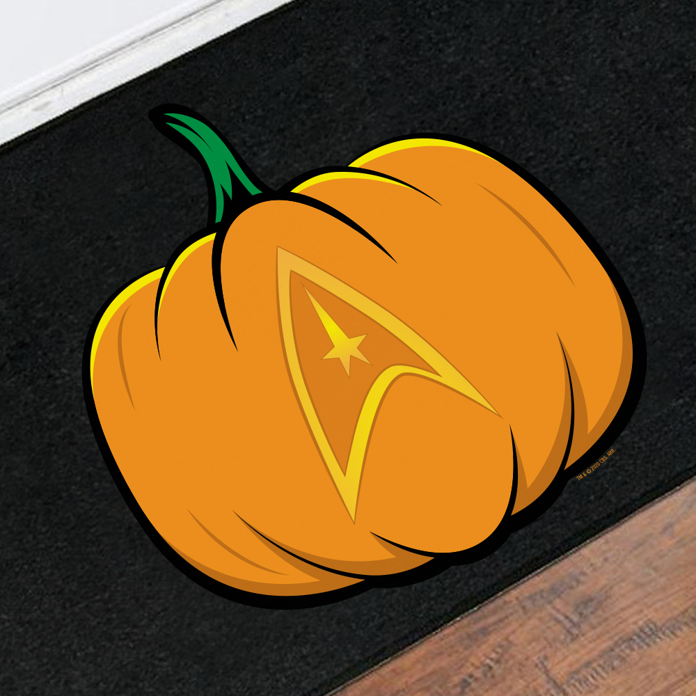 Star Trek: The Original Series Delta Pumpkin Door Mat