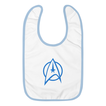 Star Trek: The Original Series Delta Embroidered Baby Bib