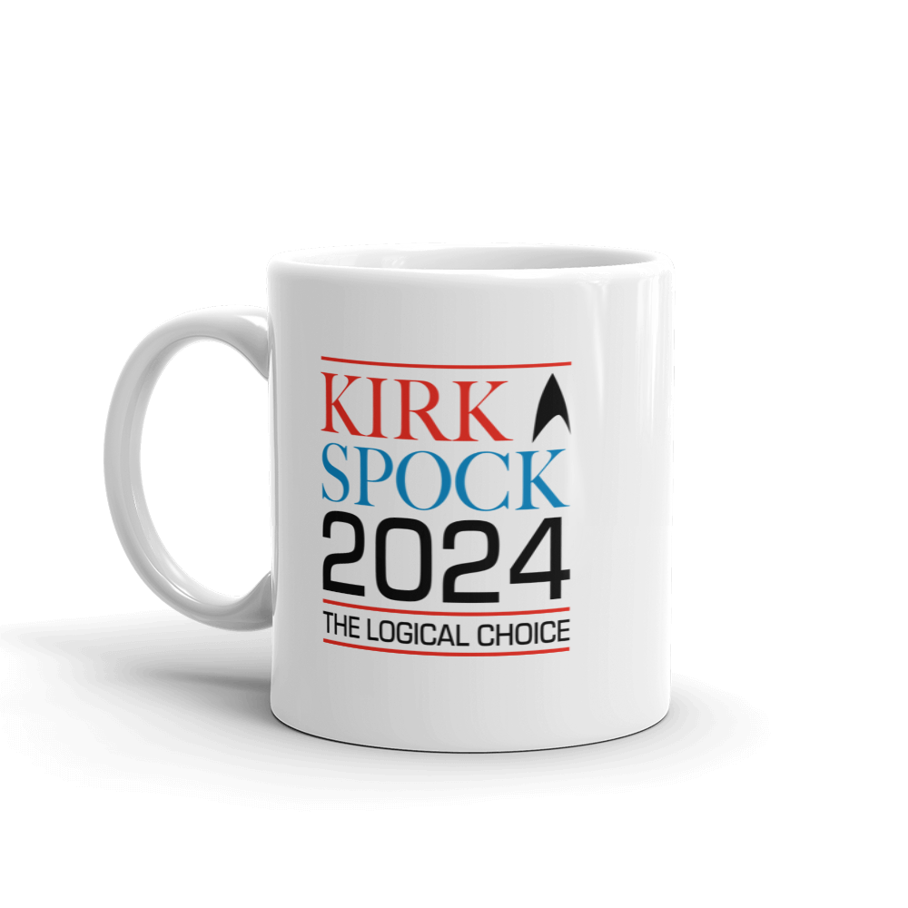 Star Trek: The Original Series Kirk & Spock 2024 White Mug