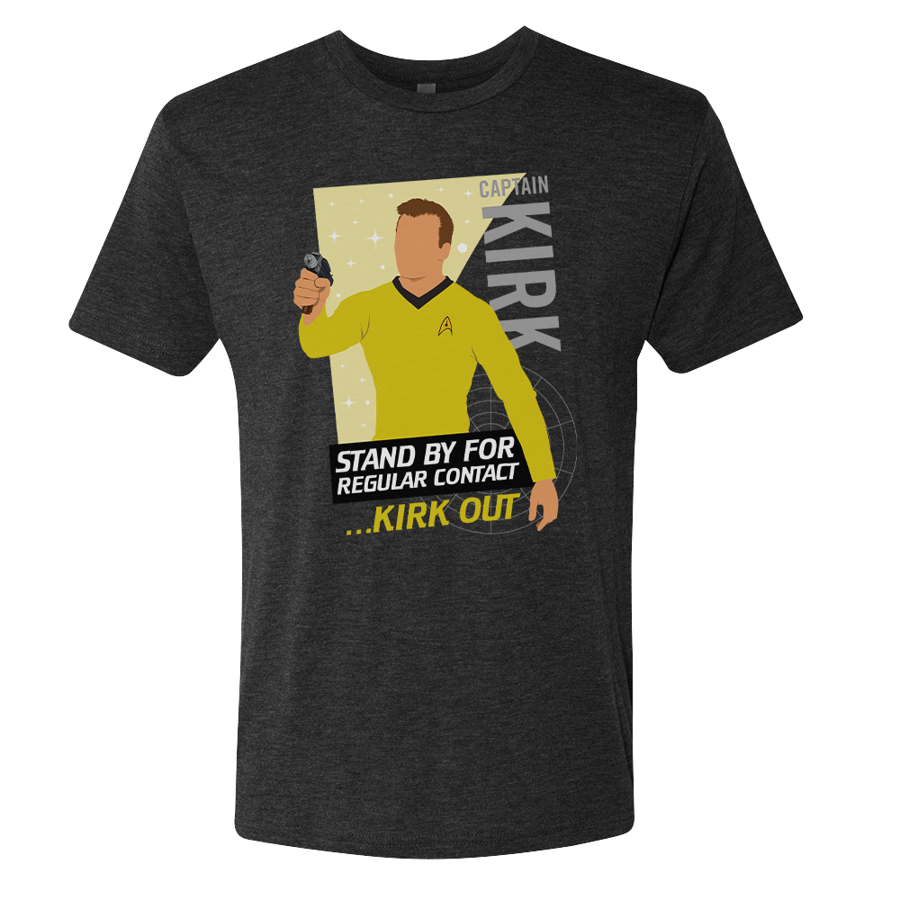 Star Trek: The Original Series Kirk Men's Tri-Blend T-Shirt