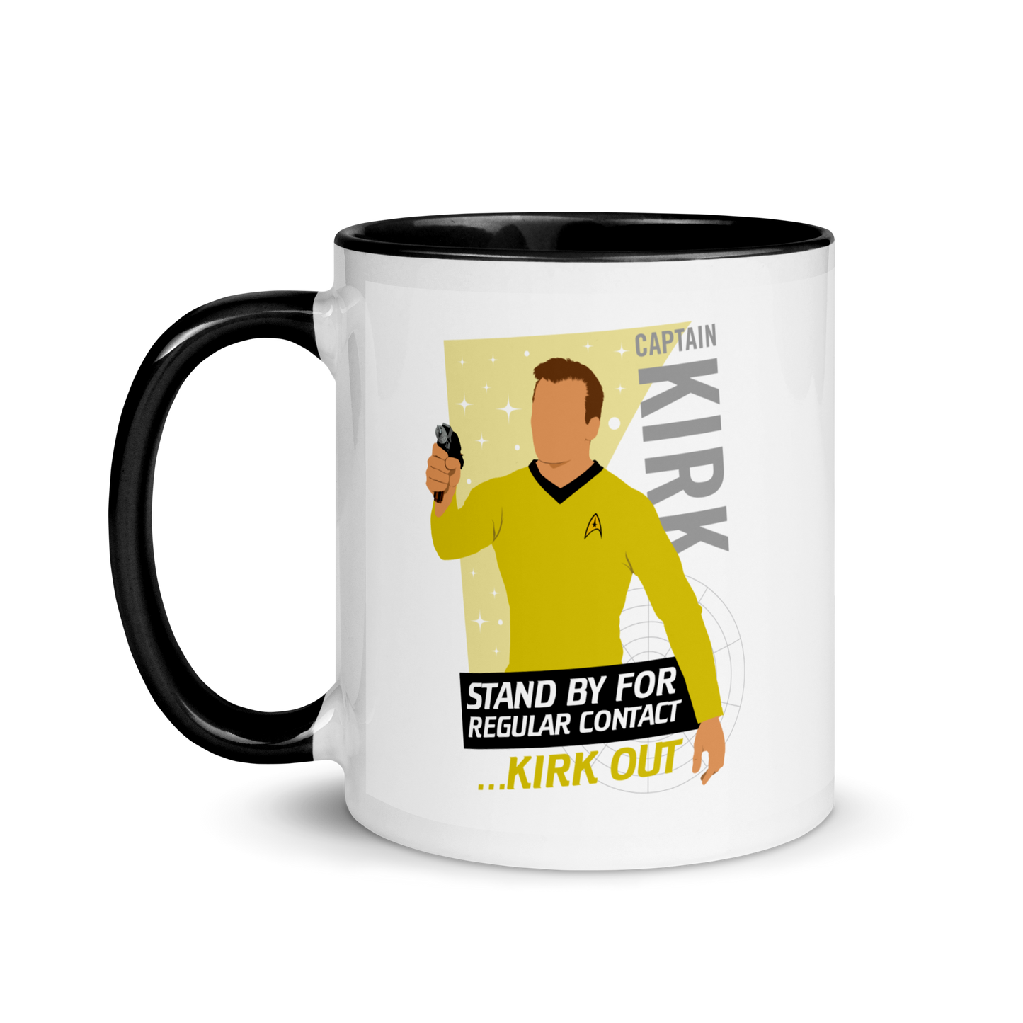 Star Trek: The Original Series Kirk Two-Tone Mug