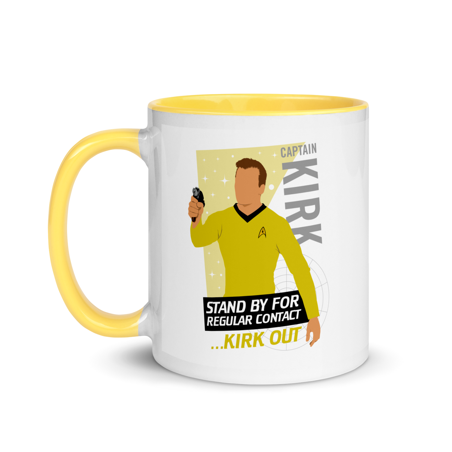 Star Trek: The Original Series Kirk Two-Tone Mug